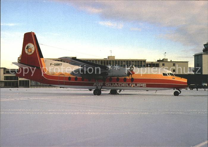 Flugzeuge Zivil Air Guadeloupe Fairchild Ind. F-27J F-GBRT