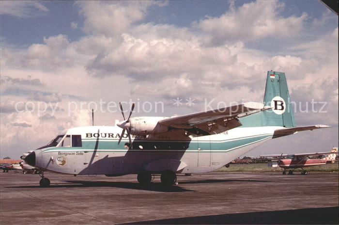 Flugzeuge Zivil Bouraq Indonesia Airlines P.T. IPTN CASA 212-A4 Srs Aviocar PK-I