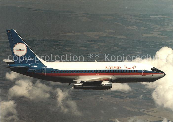 Flugzeuge Zivil Alyemda Boeing 737-2R4C 70-ACQ c/n 2312