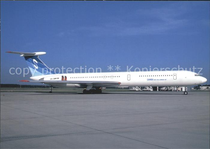 Flugzeuge Zivil Gambia New Millennium Air IL-62M C5-GNM
