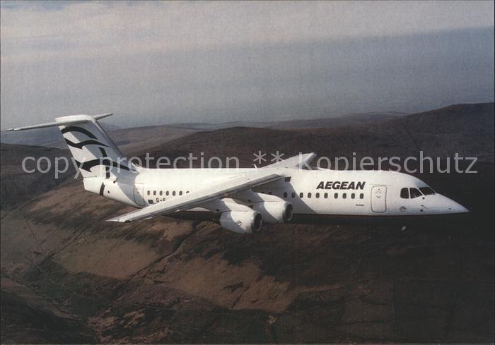 Flugzeuge Zivil Aegean Avro RJ-100
