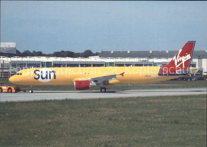 Flugzeuge Zivil Virgin Sun Airlines Airbus Industrie A321-211 D-AVZD cn 1233