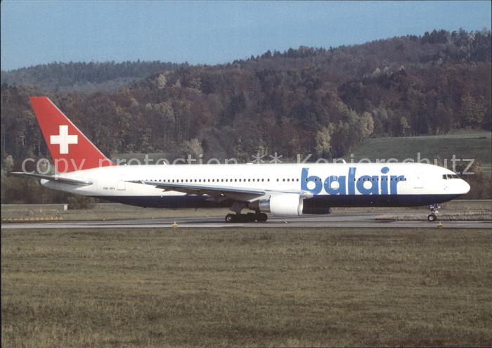 Flugzeuge Zivil Balair Boeing 767-3G5 HB-IHV cn 30564