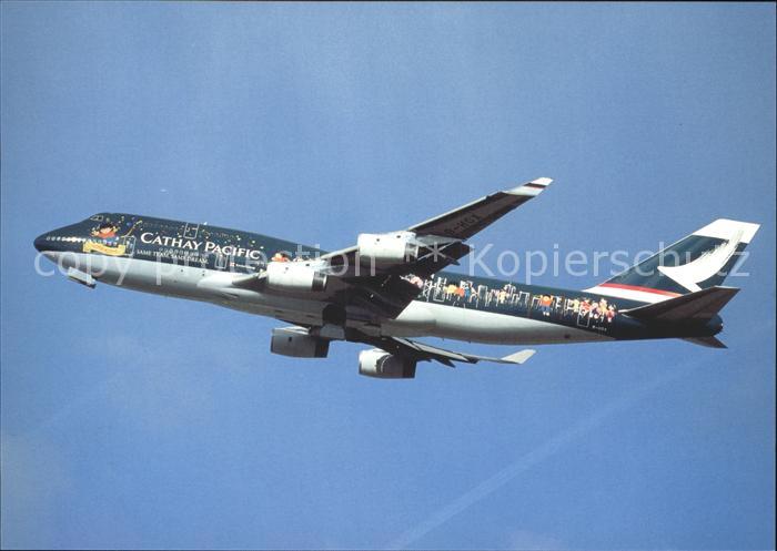 Flugzeuge Zivil Cathay Pacific Boeing 747-467 B-HOX cn 24955