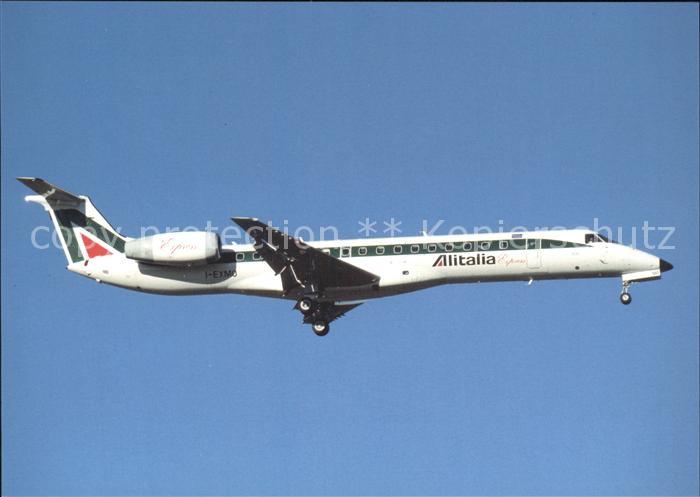 Flugzeuge Zivil Alitalia Embraer RJ145LR I-EXMO cn 145.299