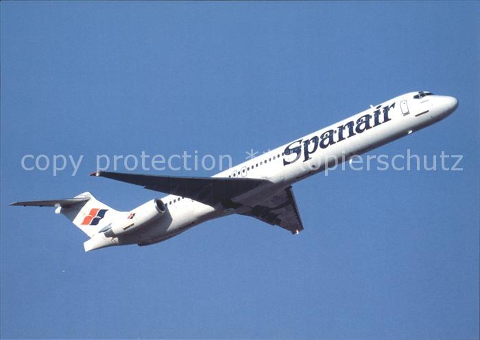 Flugzeuge Zivil Spanair McDDouglas MD-83 EC-GBA cn 49626