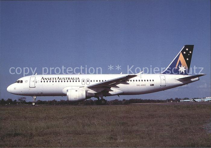 Flugzeuge Zivil Ansett Australia Airbus A320-211 VH-HYE c/n 026