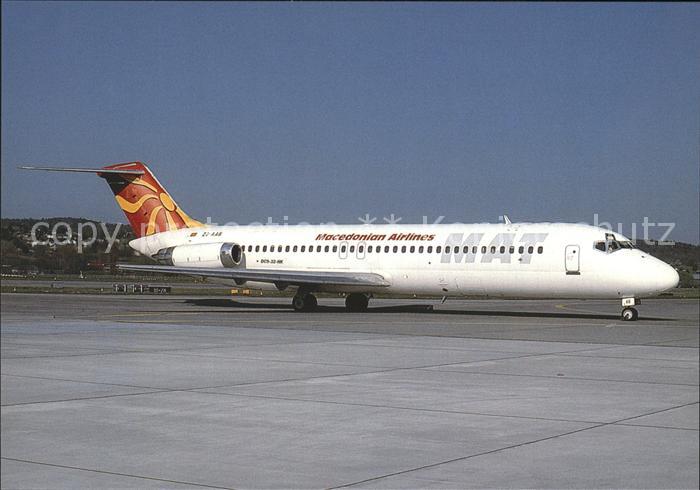 Flugzeuge Zivil MAT Macedonian Airlines McDonnell Douglas 9-32 Z3-AAB