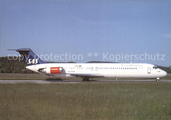 Flugzeuge Zivil SAS Scandinavian Airlines McDonnell Dou