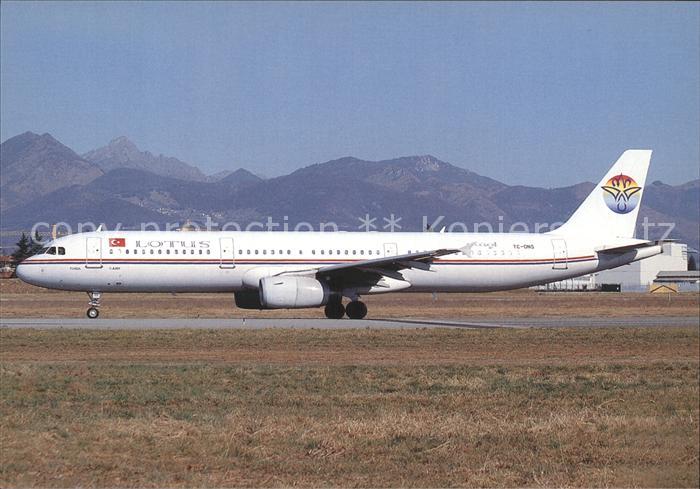 Flugzeuge Zivil Lotus Airbus A321-131 TC-ONS c/n 364