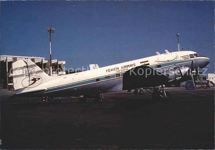 Flugzeuge Zivil Yemen Airways Douglas DC-3 4W-ABY
