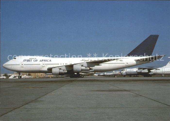 Flugzeuge Zivil Spirit of Africa Airlines B-747-246B ST-AQL c/n 20504