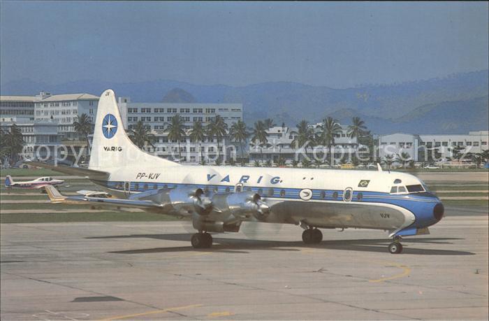 Flugzeuge Zivil Varig Lockheed L-188A Electra PP-VJV