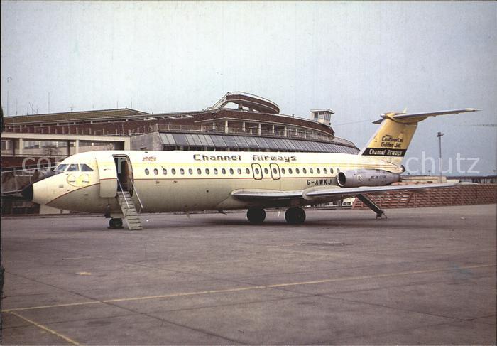Flugzeuge Zivil Channel Airways G-AVGP BAC 1-11 408EF C/n 114