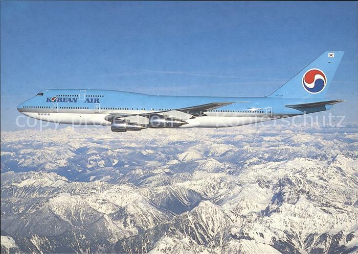 Flugzeuge Zivil Korean Air Boeing 747-3B5