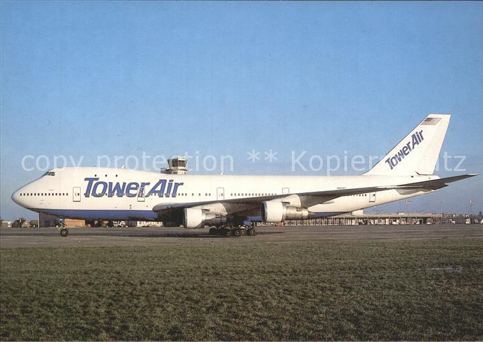 Flugzeuge Zivil Tower Air Boeing 747-130