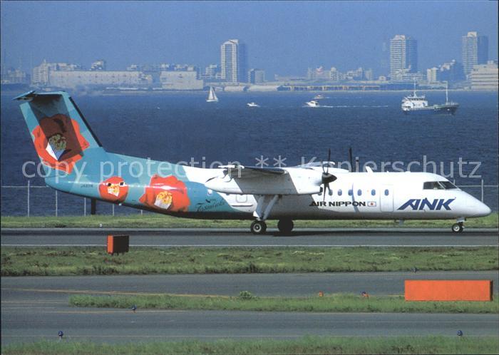 Flugzeuge Zivil ANK Air Nippon Tsubaki Livery DHC-8-314 JA801K