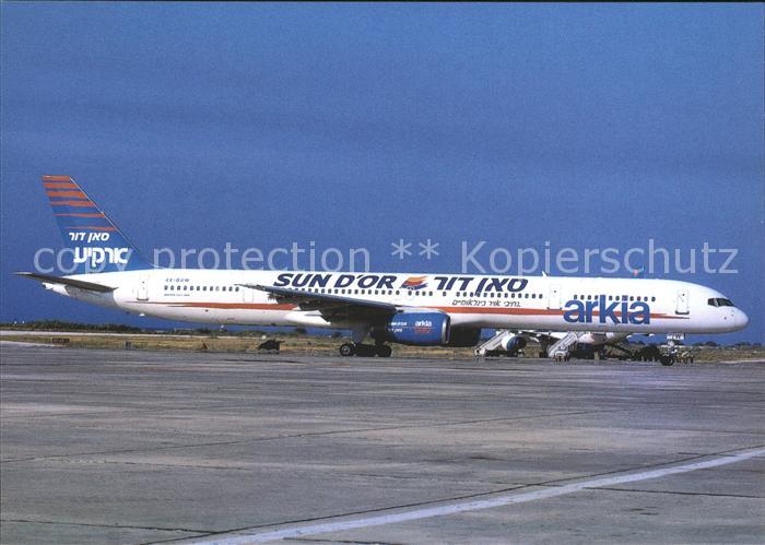Flugzeuge Zivil Sun d Or Boeing 757-300 4X-BAW