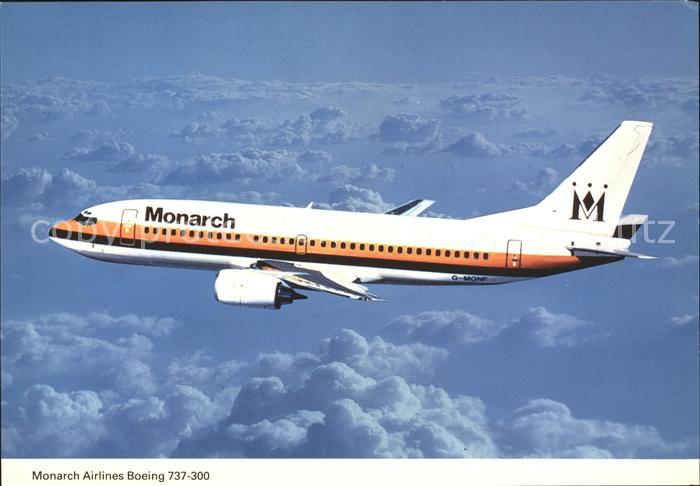 Flugzeuge Zivil Monarch Airlines Boeing 737-300