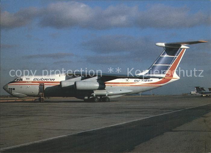 Flugzeuge Zivil Cubana Ilyushin IL-76
