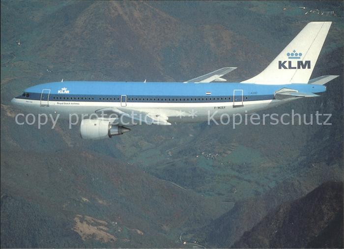 Flugzeuge Zivil KLM Airbus A-310