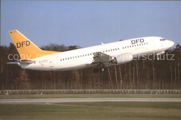 Flugzeuge Zivil DFD Deutsche Ferienflugdienste Boeing 737-35B D-AGED c/n 24269