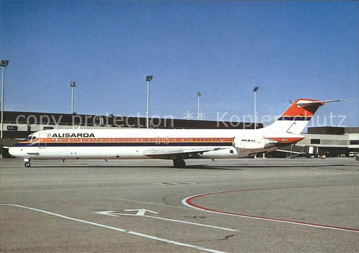 Flugzeuge Zivil Alisarda McDDouglas DC-9-51 I-SMEA cn 47713