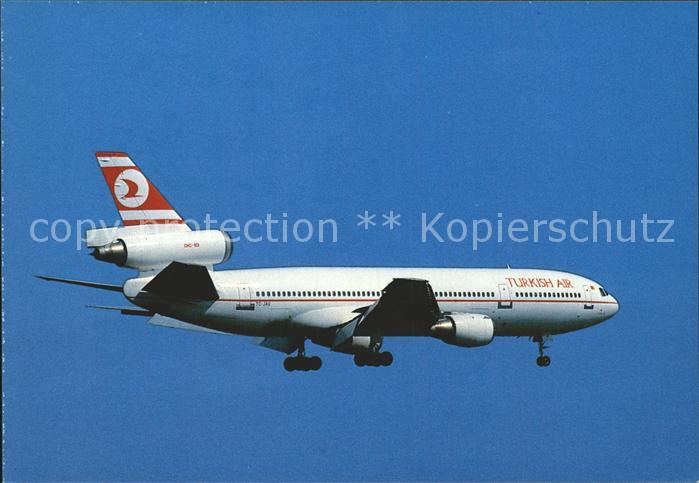 Flugzeuge Zivil Turkish Air DC-10-10 TC-JAU