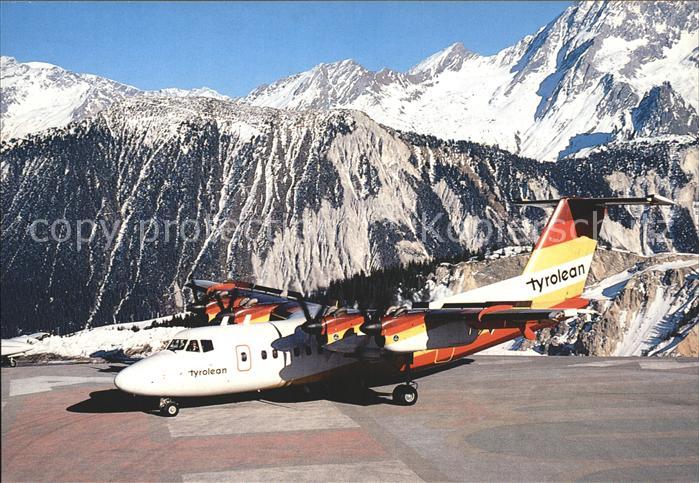 Flugzeuge Zivil TAT Tyrolean De Havilland Dash 7 OE-LLS