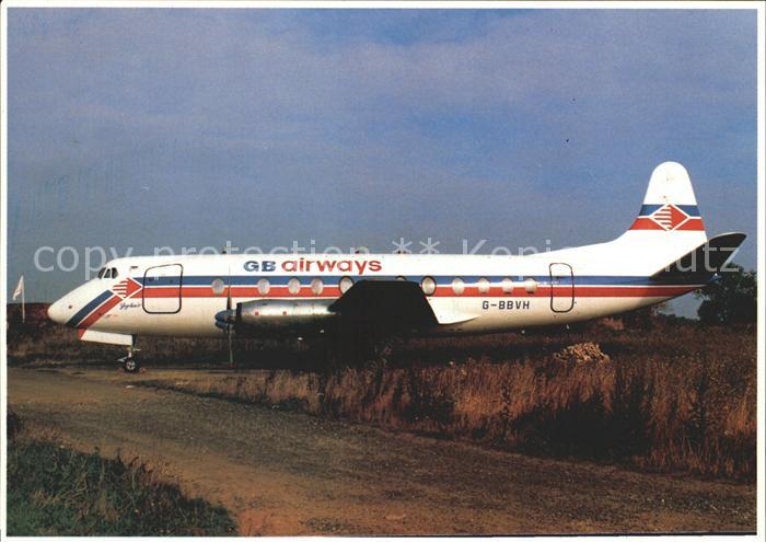 Flugzeuge Zivil GB Airways Vickers Viscount 807 c/n 281