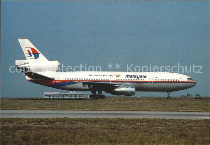 Flugzeuge Zivil Malaysia Airlines Douglas DC-10-30 9M-MAV