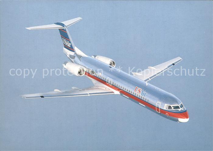 Flugzeuge Zivil USAir Fokker 100 N853US