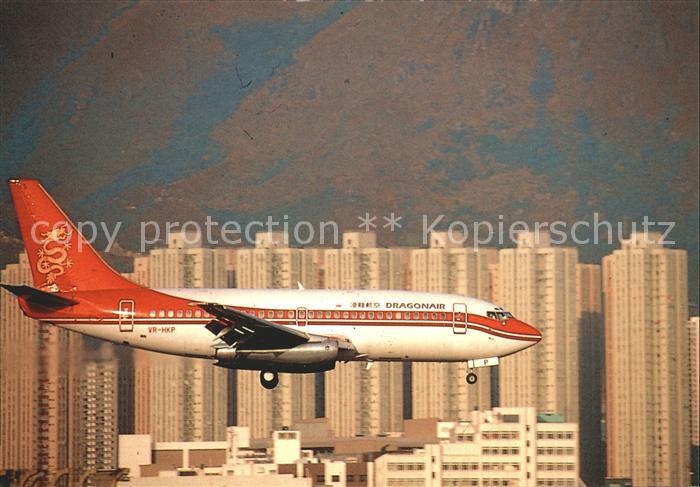 Flugzeuge Zivil Dragonair Boeing 737-2L9 Advanced VR-HKP cn 22071