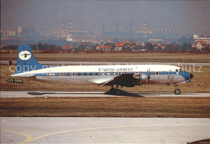 Flugzeuge Zivil Trans-Union DC-6A F-BRID cn 44915