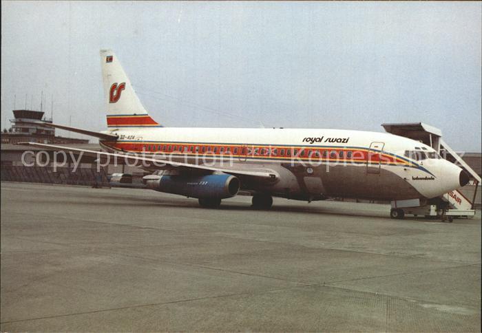 Flugzeuge Zivil Royal Swazi Boeing 737-244 3D-ADA cn/sn 19708/87