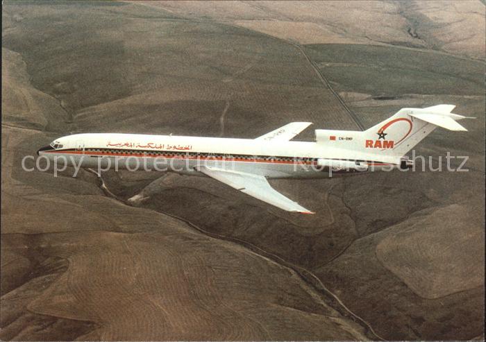Flugzeuge Zivil RAM Royal Air Maroc B-727