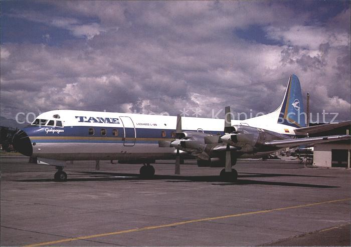 Flugzeuge Zivil TAME Lockheed L-188A Electra HC-AZY cn 1052
