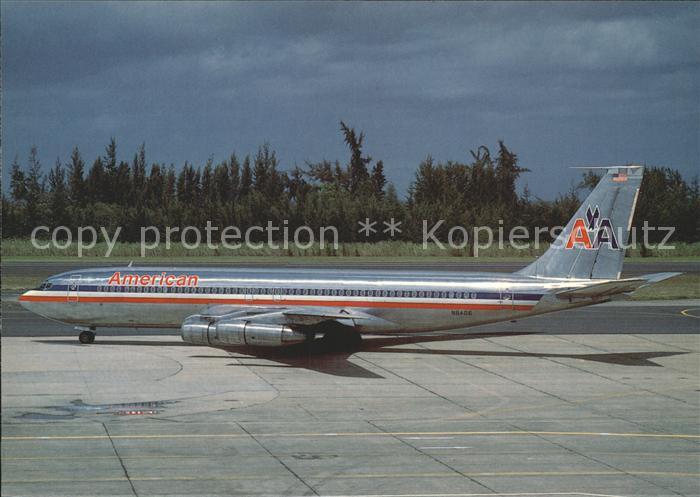 Flugzeuge Zivil American Airlines Boeing 707-323C N8406