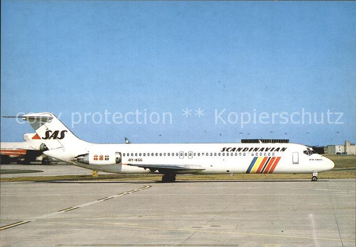 Flugzeuge Zivil SAS Scandinavian Airlines DC-9-41 OY-KG