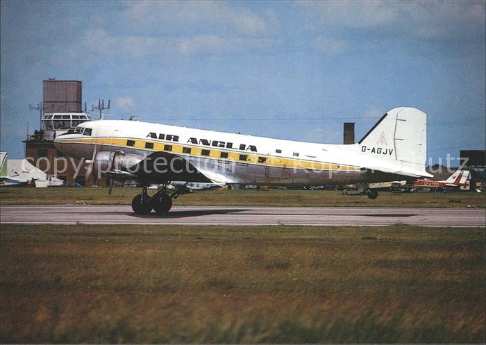 Flugzeuge Zivil Air Anglia Douglas C-47A G-AGJV