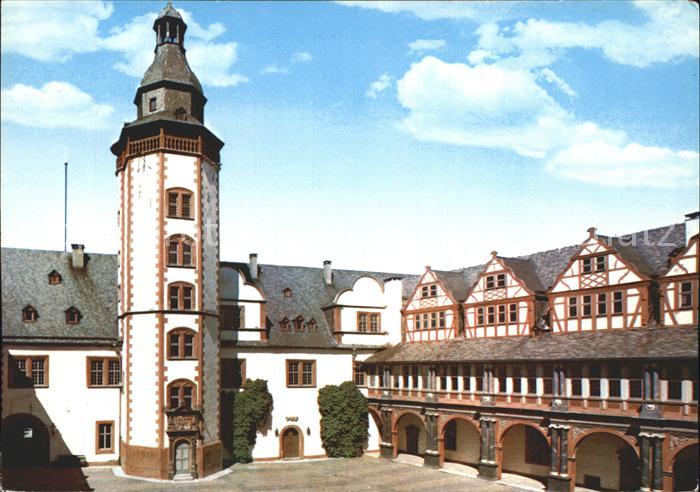 Weilburg Schloss Nordfluegel Westfluegel