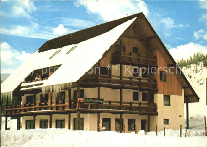Hundsbach Forbach Hotel Restaurant Tannberg Schwarzwaldhochstrasse