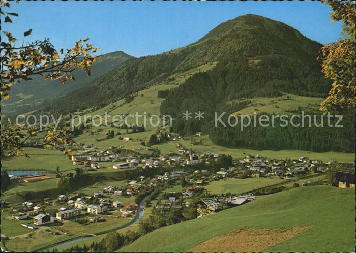Kirchberg Tirol Panorama gegen Gaisberg Sommerfrische