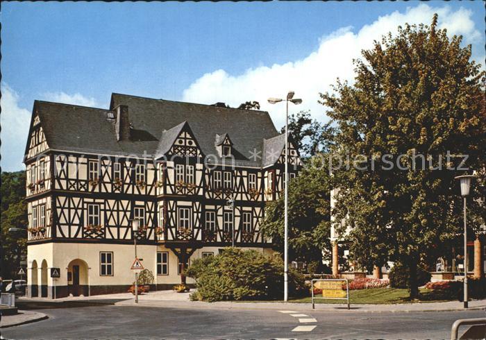 Bad Nassau Rathaus Adelsheimer Hof 17. Jhdt.