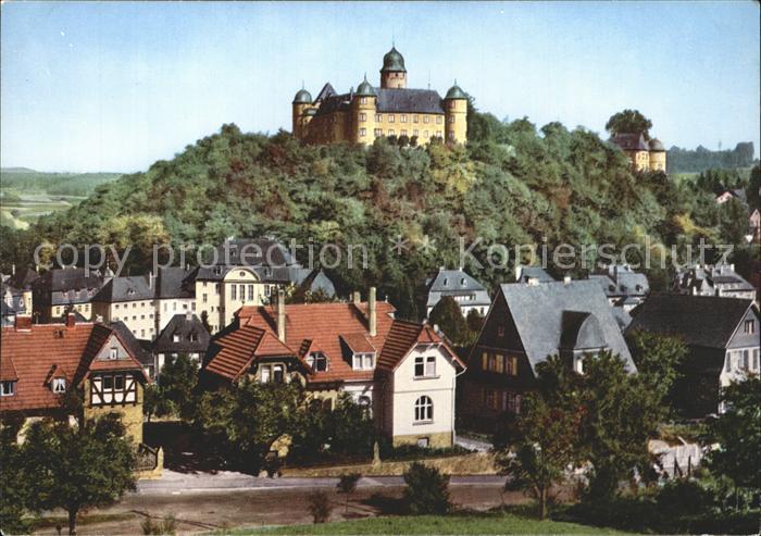 Montabaur Westerwald Teilansicht mit Schloss