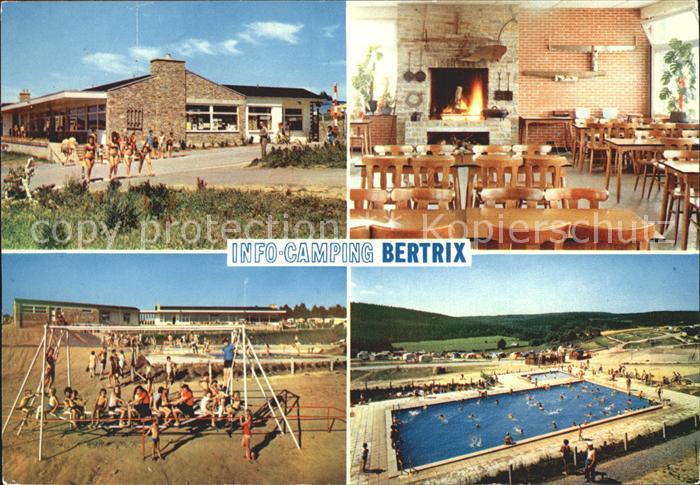 Bertrix Info Camping Restaurant Kinderspielplatz Freibad