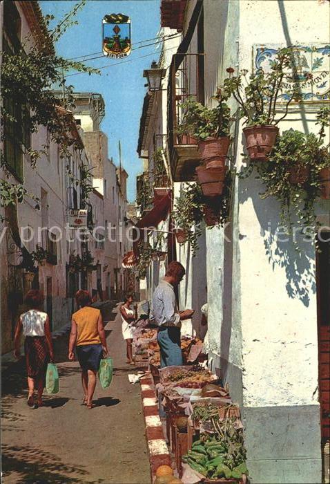 Benidorm Calle tipica