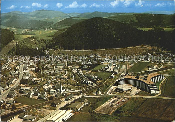 Willingen Sauerland Heilklimatischer Kurort Naturpark Diemelsee Fliegeraufnahme