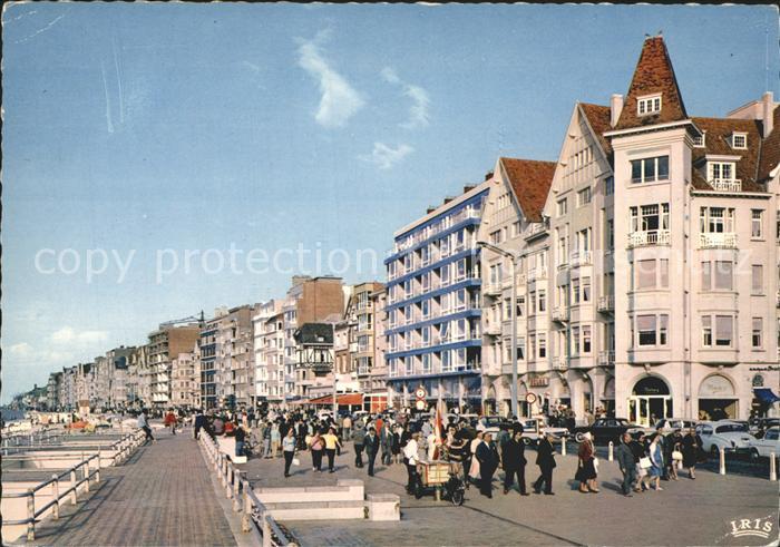 Zoute Knokke Zeedijk La Digue Uferpromenade