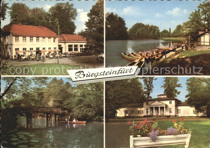 Burgsteinfurt Fuerstliche Bagno Gaststaetten Kanufahren